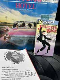 Rare Orig. Elvis Presley Memorabilia Large Lot- Vinyl- Books- Fan Club Booklets
