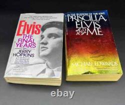 Rare Orig. Elvis Presley Memorabilia Large Lot- Vinyl- Books- Fan Club Booklets