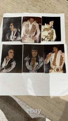 Rare Original 1977 Elvis Presley Concert Photos Set of 6 By R. Leech