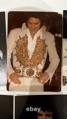 Rare Original 1977 Elvis Presley Concert Photos Set of 6 By R. Leech