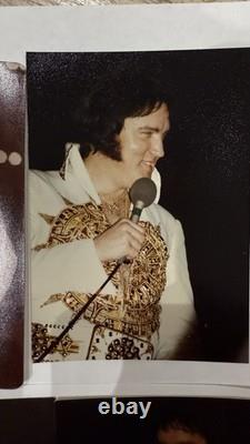Rare Original 1977 Elvis Presley Concert Photos Set of 6 By R. Leech