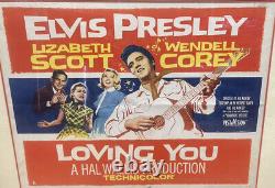 Rare Original Elvis Presley Loving You A Hal Wallis Production Paramount Pic