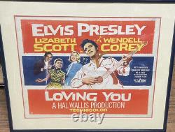 Rare Original Elvis Presley Loving You A Hal Wallis Production Paramount Pic