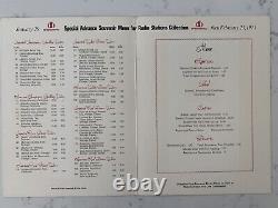 Rare Original Radio 1971 Elvis International Hotel Las Vegas Menu / Not Hilton