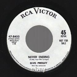 (Rare Promo) Elvis Presley Such A Night /Never Ending RCA Victor 47-8400 1964