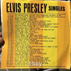 Rare Promo-elvis Presley-heartbreak Hotel/i Was The One-rca 447-0605