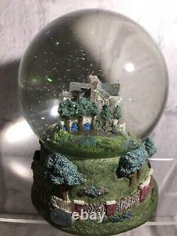 Rare Sculpted ELVIS PRESLEY Graceland Musical Snow Globe EPE Vintage 1997