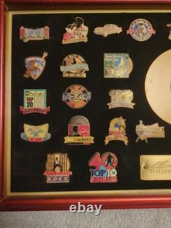 Rare Set! Elvis Presley Pin Set. Bradford Exchange