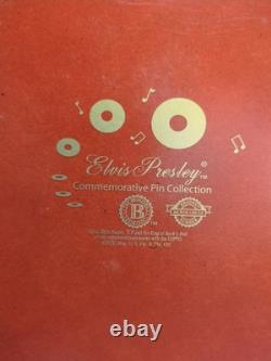 Rare Set! Elvis Presley Pin Set. Bradford Exchange