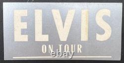 Rare Silver ELVIS PRESLEY 1970s Backstage Pass Near Mint Condition