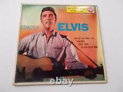 Rare Strictly Elvis Ep From Italy In Excellent+condition 1957