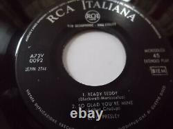 Rare Strictly Elvis Ep From Italy In Excellent+condition 1957