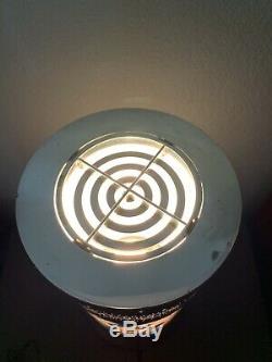 Rare VINTAGE 1980s ELVIS PRESLEY ON STAGE 70s MOTION LAMP rotating light 12high