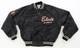 Rare Vtg Auburn Elvis Presley In Concert Tcb Tour Satin Jacket 80s 90s Black Xl