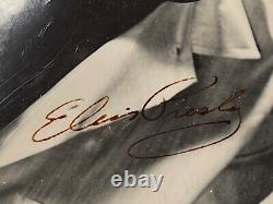 Rare Vintage 1950's Signed Elvis Presley Autograph 8 x 10 Publicity Photograph