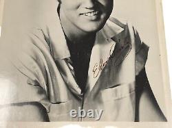 Rare Vintage 1950's Signed Elvis Presley Autograph 8 x 10 Publicity Photograph