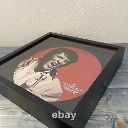 Rare Vintage 1972 Elvis Presley Las Vegas Hilton Souvenir Menu in Shadowbox (HM)