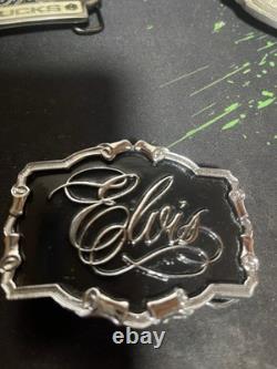 Rare Vintage 1981 Elvis Presley Memorial Belt Buckle RARE #1 Of Only 12
