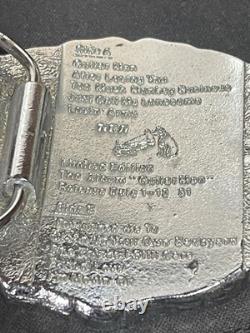 Rare Vintage 1981 Elvis Presley Memorial Belt Buckle RARE #1 Of Only 12