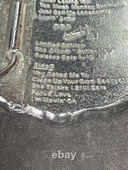 Rare Vintage 1981 Elvis Presley Memorial Belt Buckle RARE #1 Of Only 12