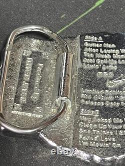 Rare Vintage 1981 Elvis Presley Memorial Belt Buckle RARE #1 Of Only 12