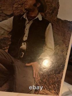 Rare Vintage Elvis Presley Color lobby card Charro 69/82 Corner Stain No Holes