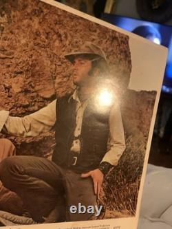 Rare Vintage Elvis Presley Color lobby card Charro 69/82 Corner Stain No Holes