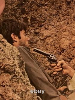 Rare Vintage Elvis Presley Color lobby card Charro 69/82 Corner Stain No Holes