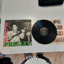 Rare Vintage Elvis Presley Debut Record Album Dated 1956 Rca, A Piece Of History