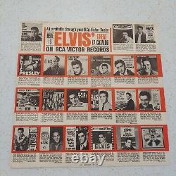 Rare Vintage Elvis Presley Debut Record Album Dated 1956 Rca, A Piece Of History