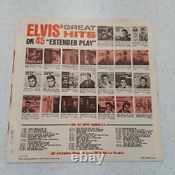 Rare Vintage Elvis Presley Debut Record Album Dated 1956 Rca, A Piece Of History