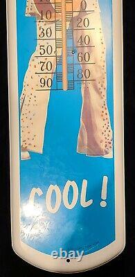 Rare Vintage Elvis Presley Some Like It Cool Oversized Large Thermometer 38