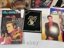 Rare Vtg Lot of Elvis Presley Books, Magazines, Signed Collectible Memorabilia