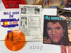Rare Vtg Lot of Elvis Presley Books, Magazines, Signed Collectible Memorabilia