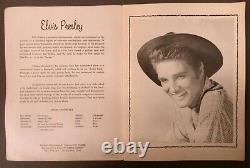 Rare early original 1956 ELVIS PRESLEY Souvenir Photo Album