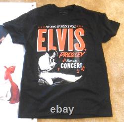 Rare elvis 68x30 concert banner from the philadelphia spectrum 6/23/74 & shirt
