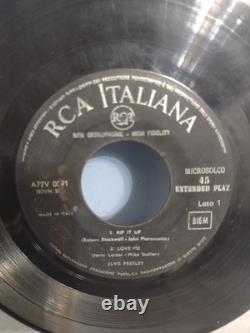 Rare italy EP 45 ELVIS PRESLEY RIP IT UP ANNO 1957 A72V-0091 45rpm vinyl import