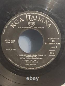 Rare italy EP 45 ELVIS PRESLEY RIP IT UP ANNO 1957 A72V-0091 45rpm vinyl import