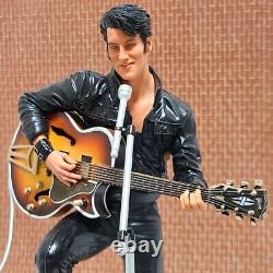 Rare/limited 1/10 Elvis presley doll 68 Comeback Special Deluxe Art Scale Figure