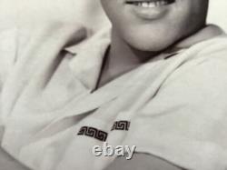 Rare photo Elvis Presley in Germany with his signature 1960th special offer