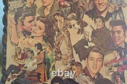 Rare vintage Elvis Presley Life & Legend Bruce Lakofka poster (26x28)