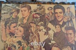 Rare vintage Elvis Presley Life & Legend Bruce Lakofka poster (26x28)