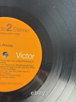 Record LP rare Elvis Presley orange Label RCA Victor Self titled NM