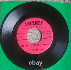 Royce SIMPSON RARE TEXAS ROCKABILLY NM