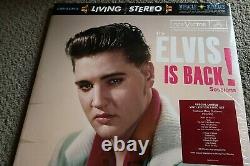 SEALED/ NEW! Elvis IS BACK SESSIONS 2x LP MEGA RARE 2009 FTD -Hype Sticker