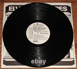 SPS-33-571 Elvis Presley Madison Square Garden White Label Promo Rare Banded LP