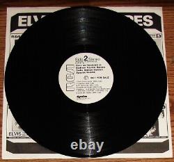 SPS-33-571 Elvis Presley Madison Square Garden White Label Promo Rare Banded LP