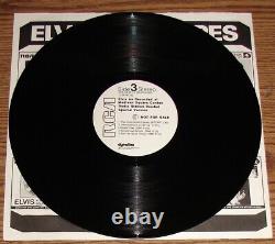 SPS-33-571 Elvis Presley Madison Square Garden White Label Promo Rare Banded LP