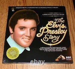 STILL SEALED MINT The Elvis Presley Story. Rare 5 LP Vintage Box Set