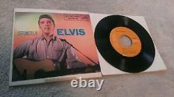 STRICTLY ELVIS 45 EPA-994 RCA VICTOR Orange Label 1957 Picture Sleeve NM PRESLEY